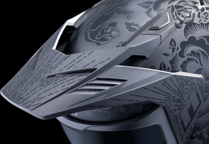 ICON Elsinore™ Helmet - Darkgard - Black - XS 0101-18338