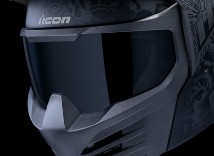 ICON Elsinore™ Helmet - Darkgard - Black - XL 0101-18342