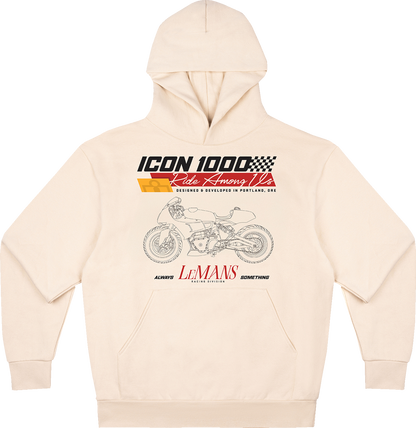 ICON Always Something™ Hoodie - Ivory - Small 3050-7294