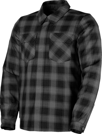 ICON Fallblock Flannel™ Jacket - Black - Medium 2820-7745
