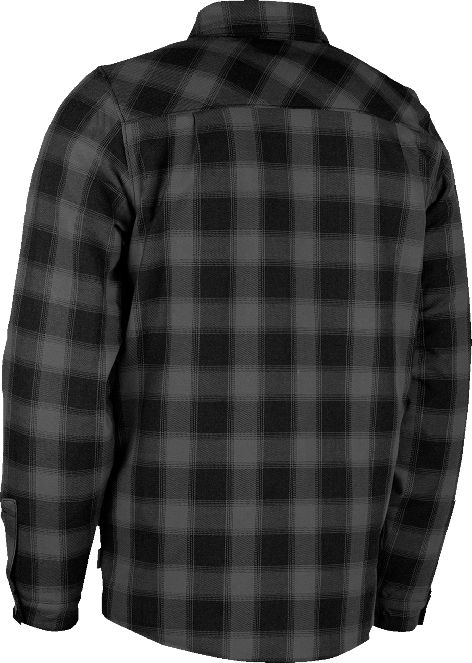 ICON Fallblock Flannel™ Jacket - Black - Medium 2820-7745