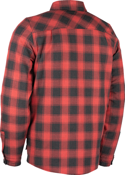 ICON Fallblock Flannel™ Jacket - Red - Medium 2820-7751