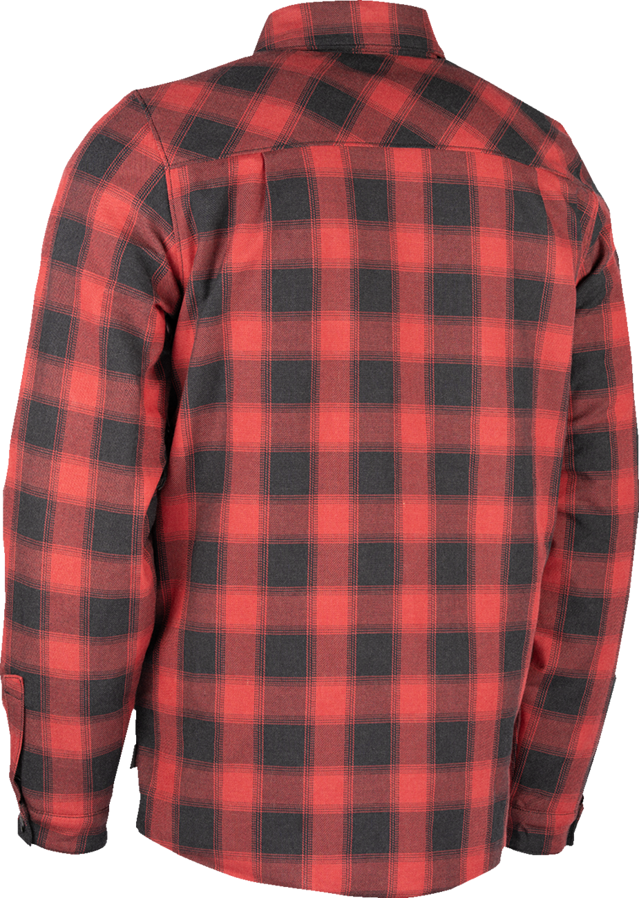 ICON Fallblock Flannel™ Jacket - Red - 2XL 2820-7754
