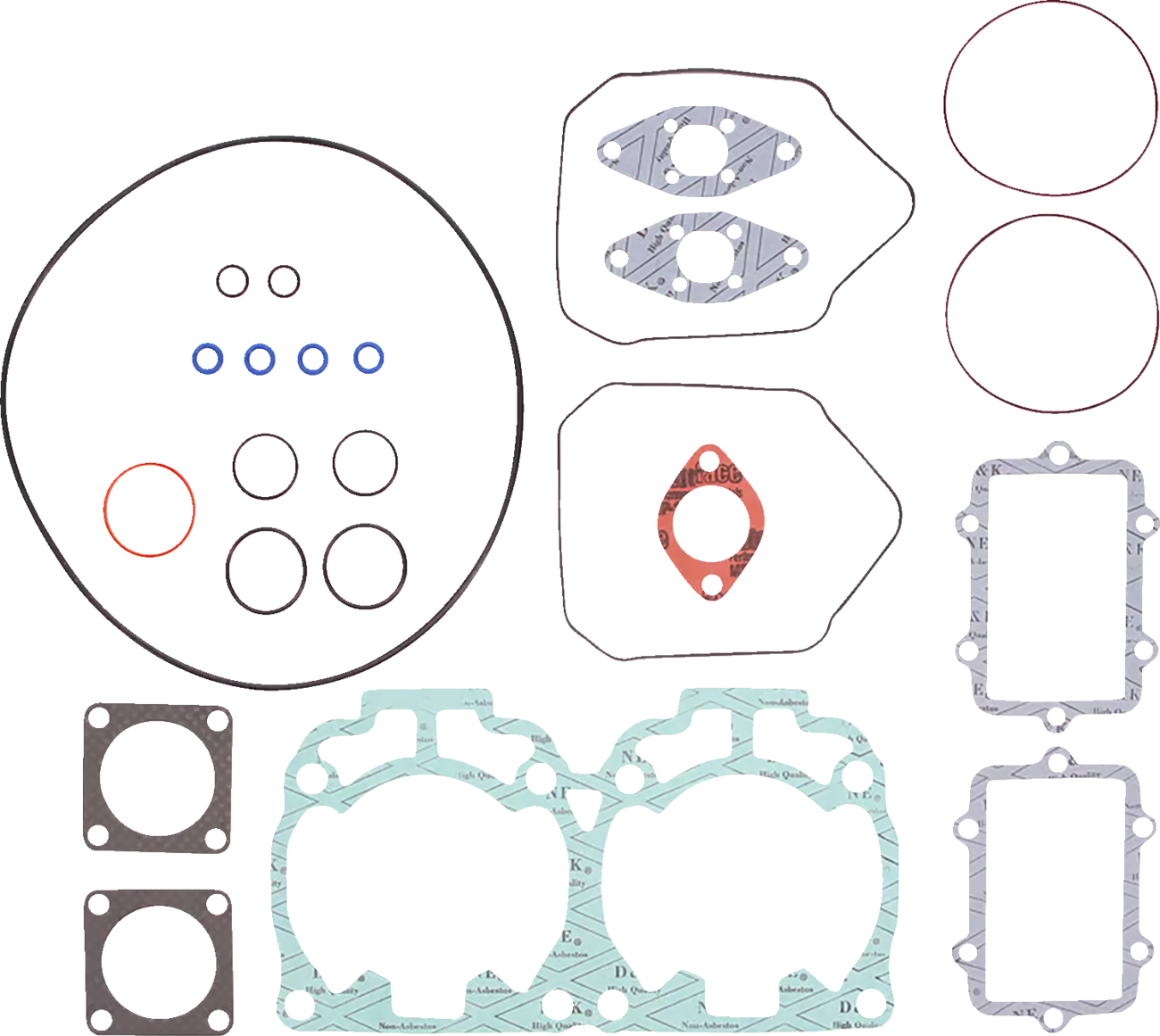 PROX Piston Kit with Gaskets - Ski-Doo 11.5600.000