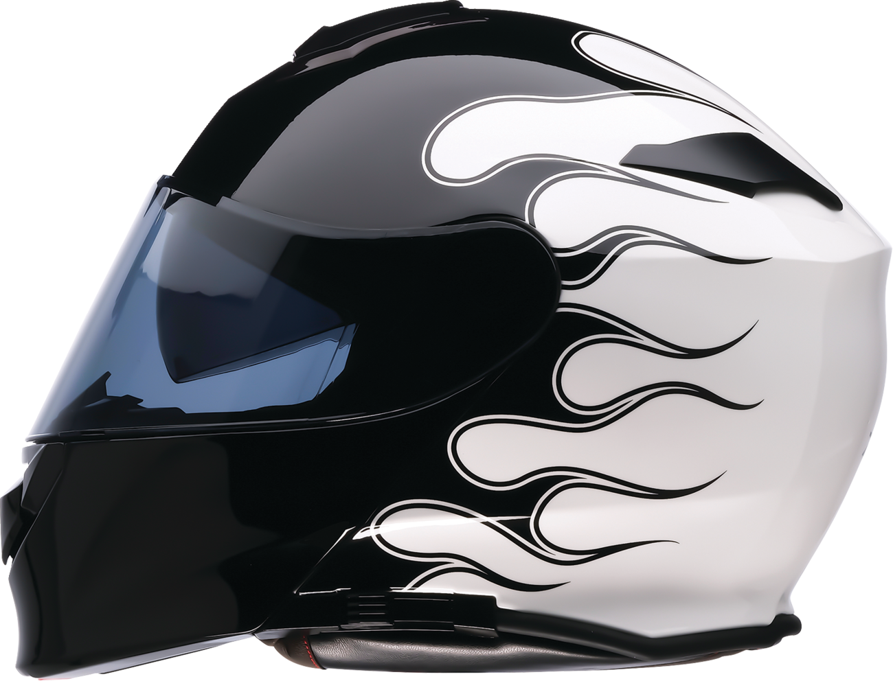 Z1R Solaris 2.0 Modular Helmet - Flame - Black/White - Large 0100-2661
