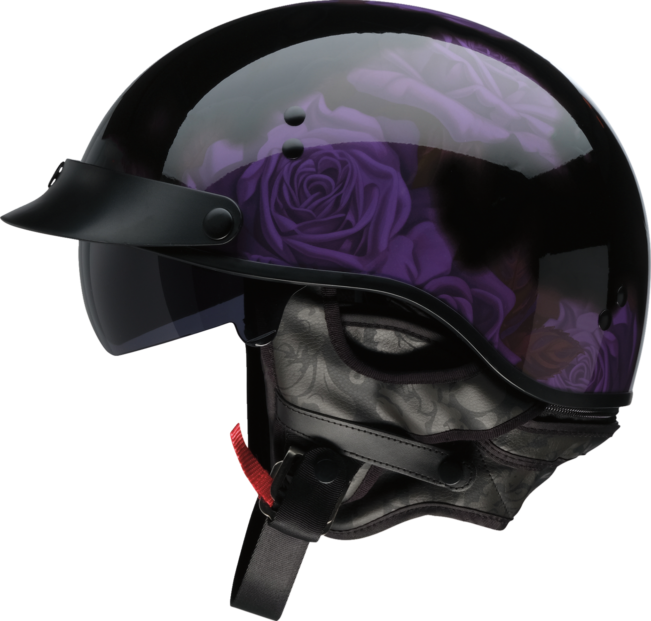 Z1R Vagrant NC Helmet - Rose - Black/Purple - 2XL 0103-1449