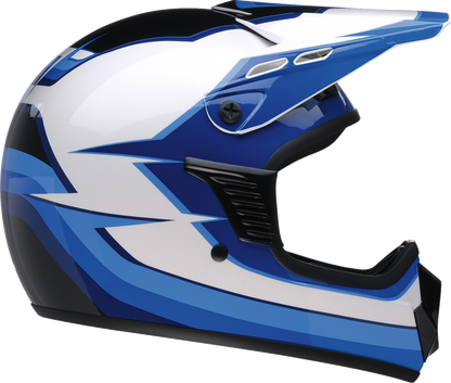 Z1R Child Dirt Maxx Helmet - Vortex - Blue/White - S/M 0111-1744