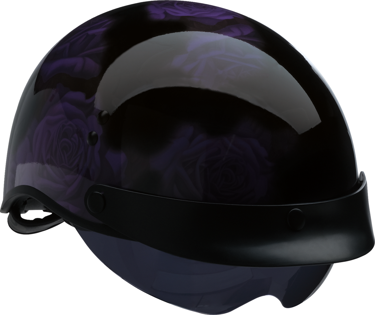 Z1R Vagrant NC Helmet - Rose - Black/Purple - Medium 0103-1446