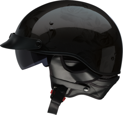 Z1R Vagrant NC Helmet - Rose - Black - Large 0103-1453