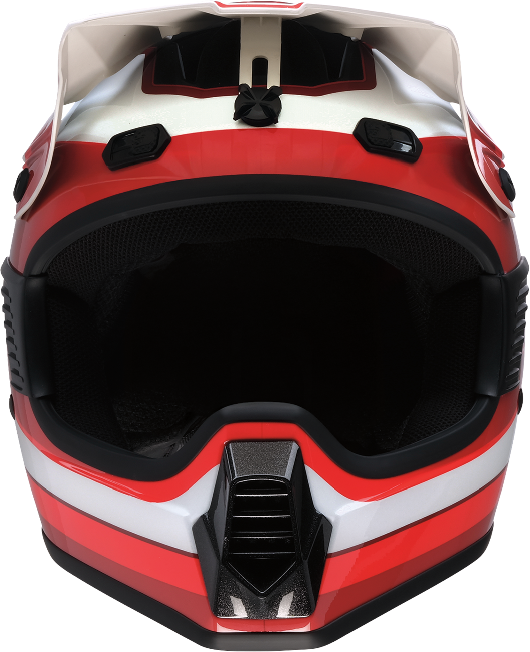 Z1R Child Dirt Maxx Helmet - Vortex - Red/White - L/XL 0111-1743
