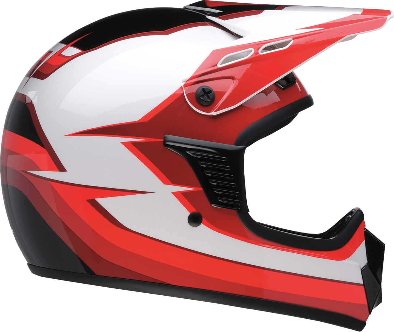 Z1R Child Dirt Maxx Helmet - Vortex - Red/White - L/XL 0111-1743