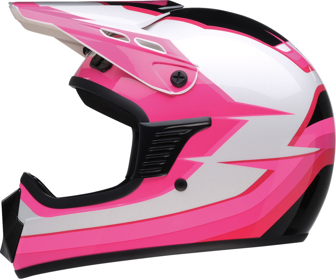 Z1R Child Dirt Maxx Helmet - Vortex - Pink/White - S/M 0111-1746