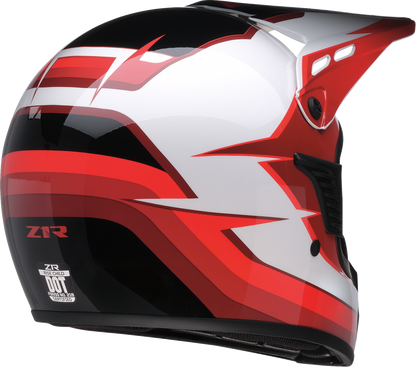 Z1R Child Dirt Maxx Helmet - Vortex - Red/White - L/XL 0111-1743
