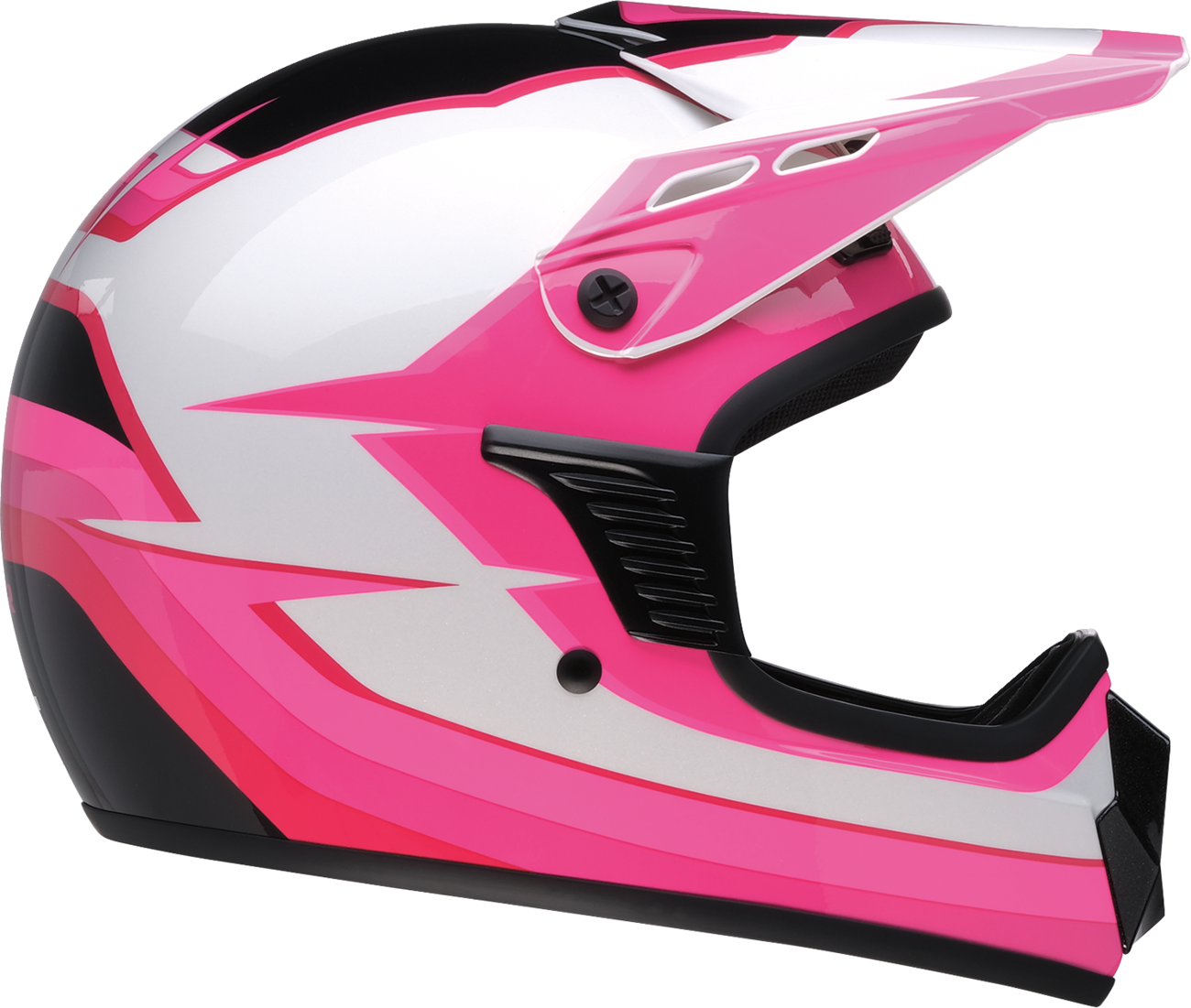 Z1R Child Dirt Maxx Helmet - Vortex - Pink/White - S/M 0111-1746