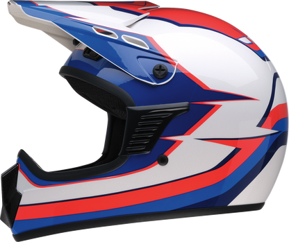 Z1R Child Dirt Maxx Helmet - Vortex - Red/White/Blue - L/XL 0111-1749