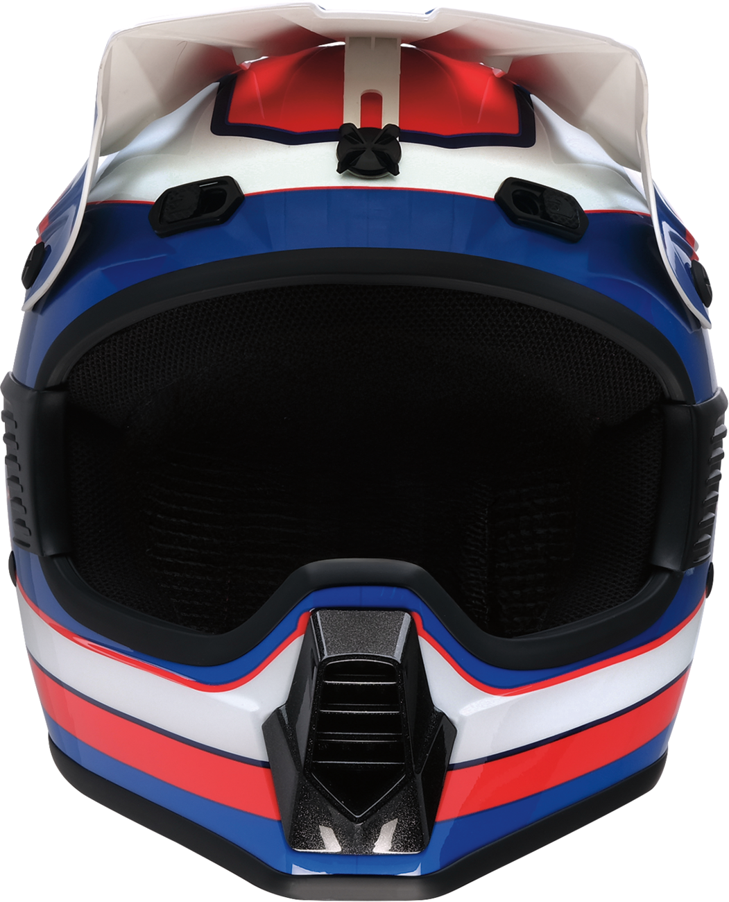 Z1R Child Dirt Maxx Helmet - Vortex - Red/White/Blue - L/XL 0111-1749