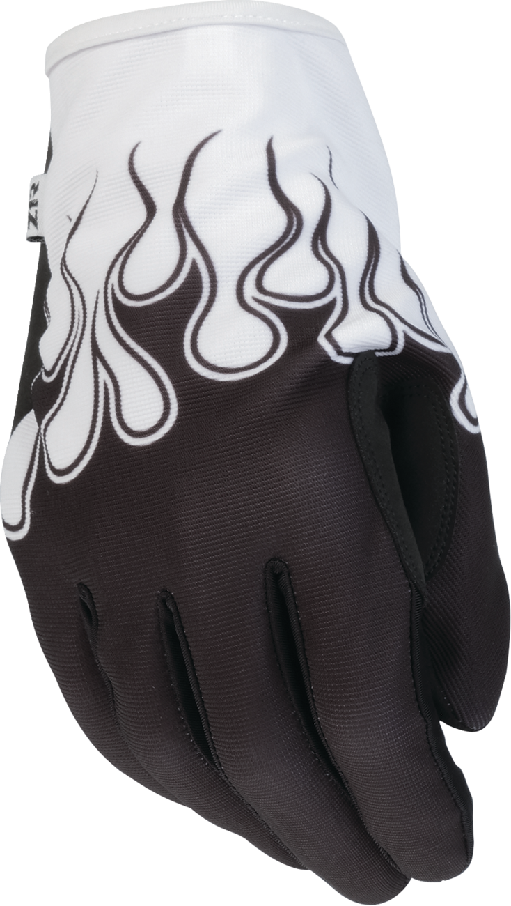 Z1R Flame Gloves - White - Medium 3301-5129