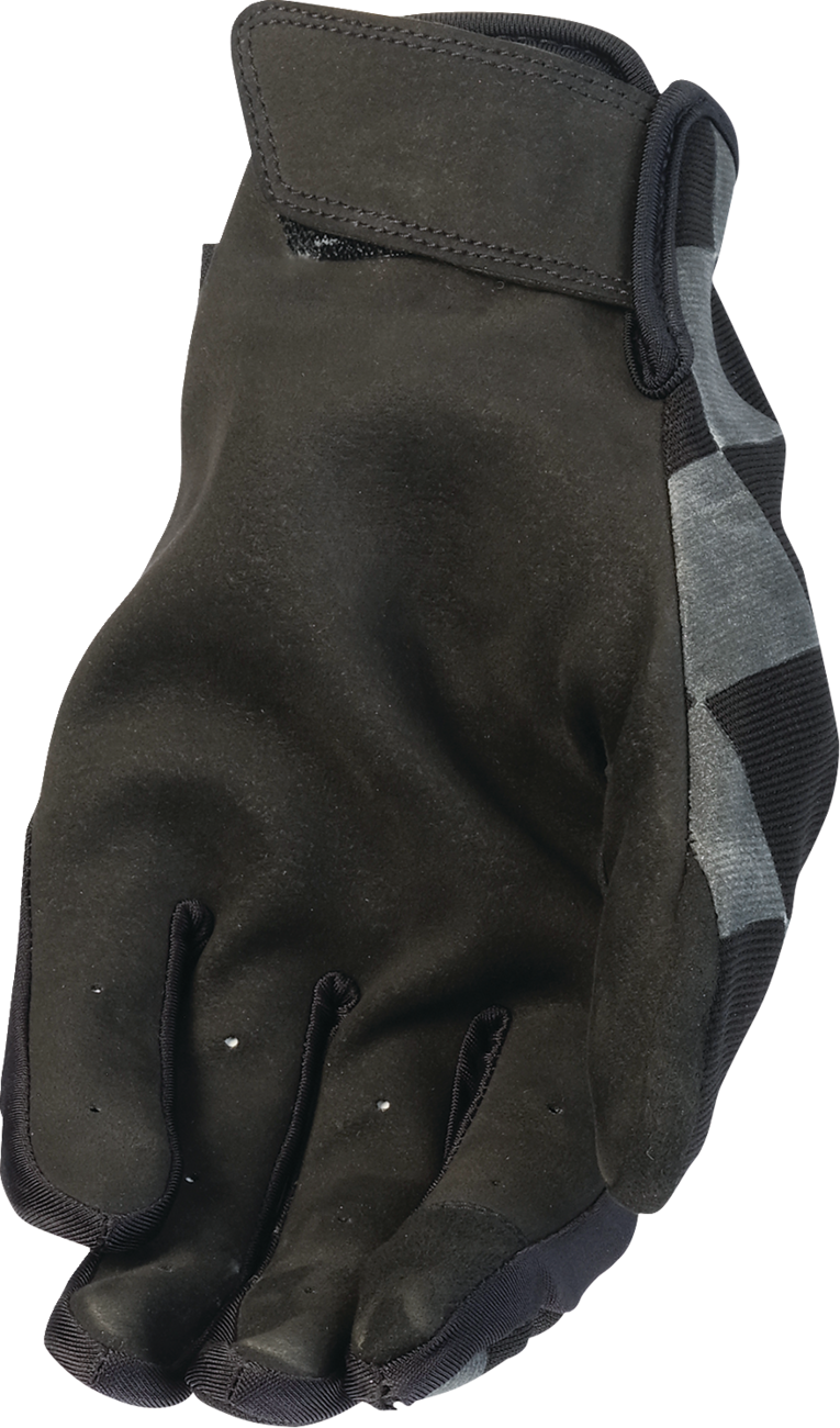 Z1R Reflective Checker Gloves - Black - Large 3301-5147