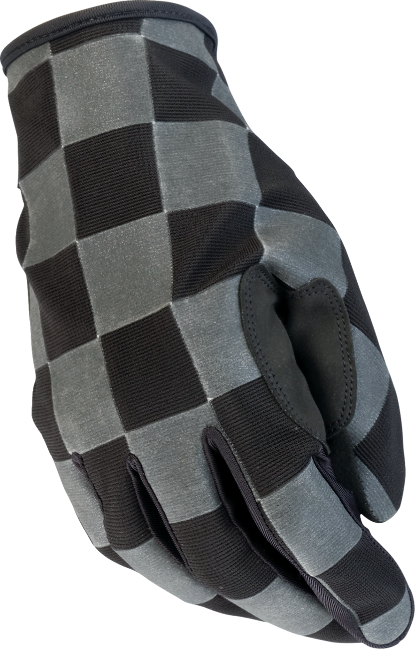 Z1R Reflective Checker Gloves - Black - XL 3301-5148