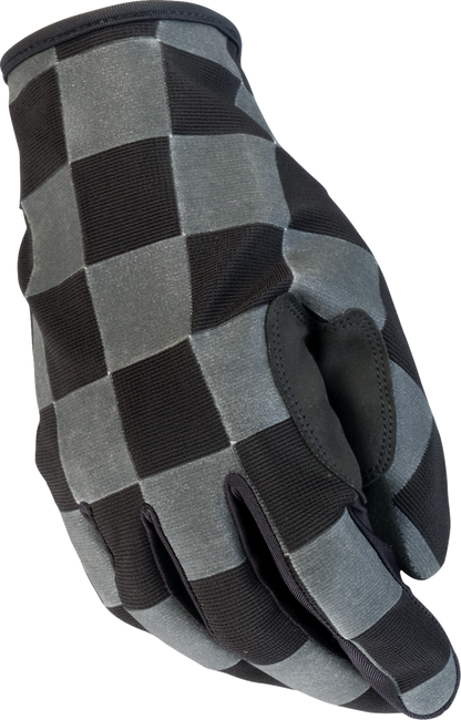 Z1R Reflective Checker Gloves - Black - 2XL 3301-5149
