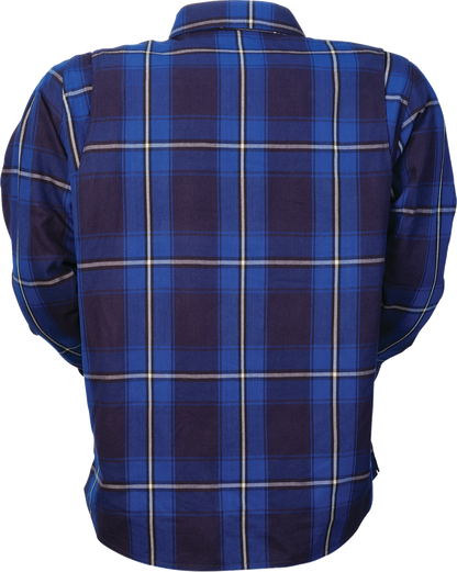 Z1R Ashwood Flannel - Blue - 4XL 2820-7665