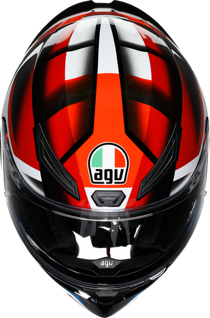 AGV K1 S Helmet - Fastlap - Black/Red/Blue - Large 2118394018066L