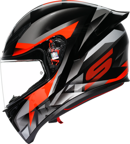 AGV K1 S Helmet - Fastlap - Black/Gray/Red - Small 2118394018064S