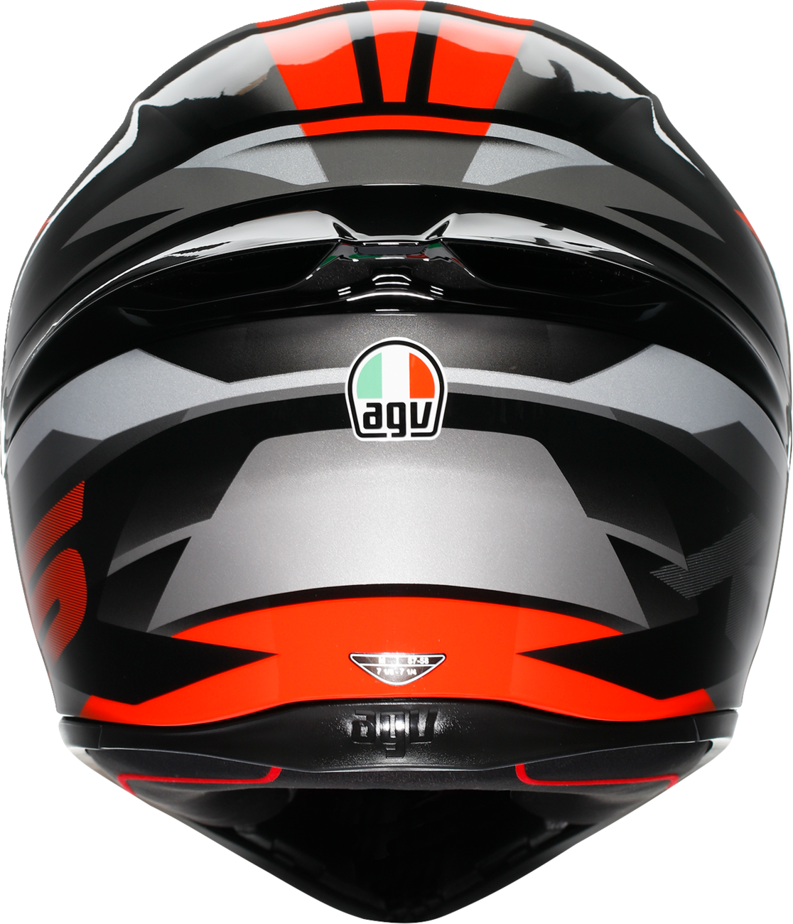 AGV K1 S Helmet - Fastlap - Black/Gray/Red - Large 2118394018064L