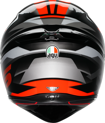AGV K1 S Helmet - Fastlap - Black/Gray/Red - Medium 2118394018064M