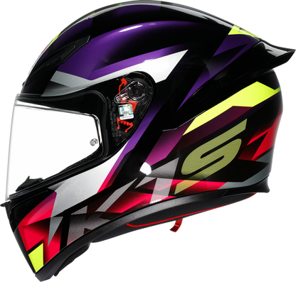 AGV K1 S Helmet - Fastlap - Black/Purple/Pink - Large 2118394018065L