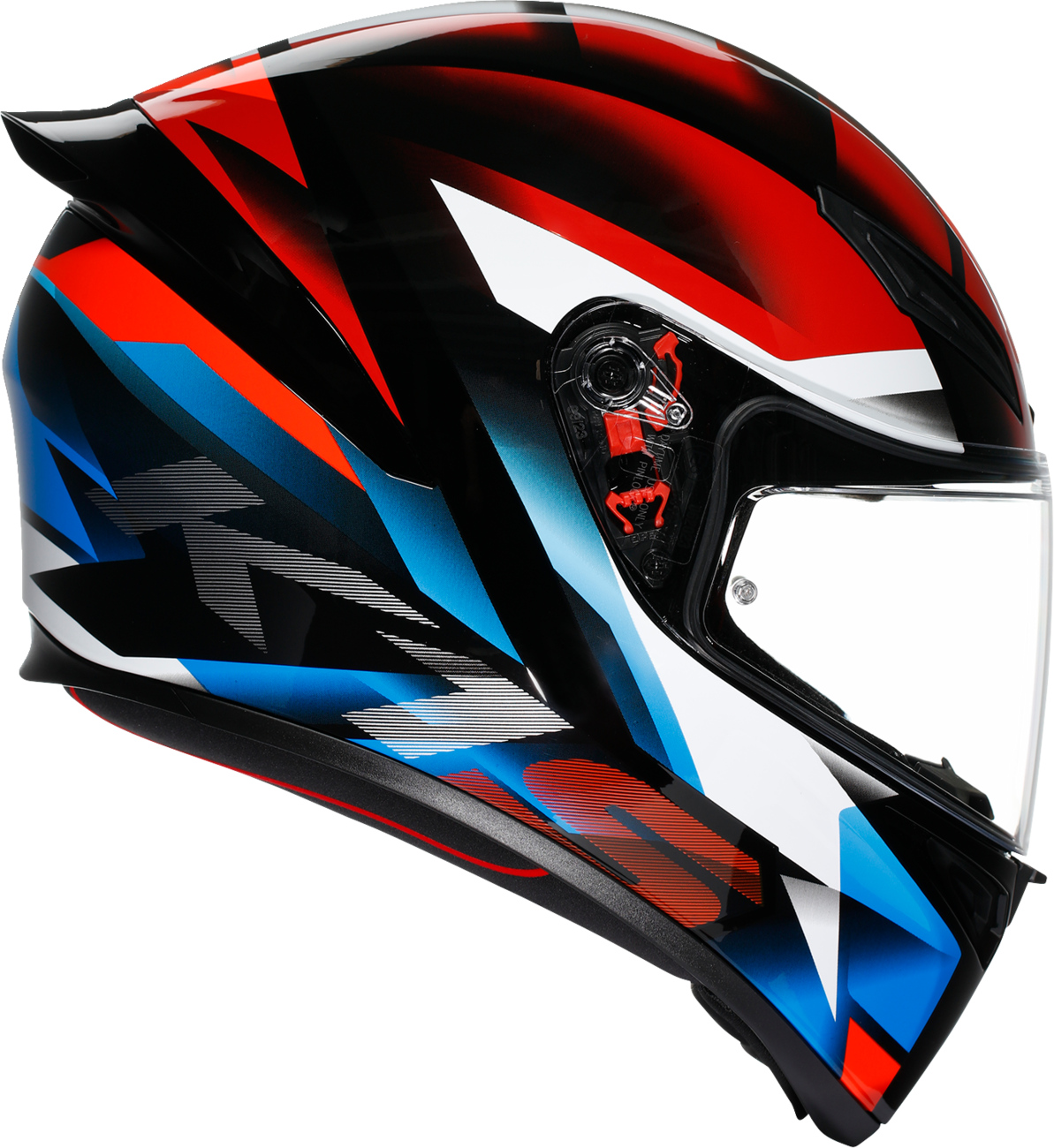 AGV K1 S Helmet - Fastlap - Black/Red/Blue - 2XL 21183940180662X