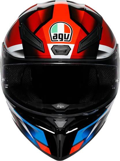 AGV K1 S Helmet - Fastlap - Black/Red/Blue - 2XL 21183940180662X