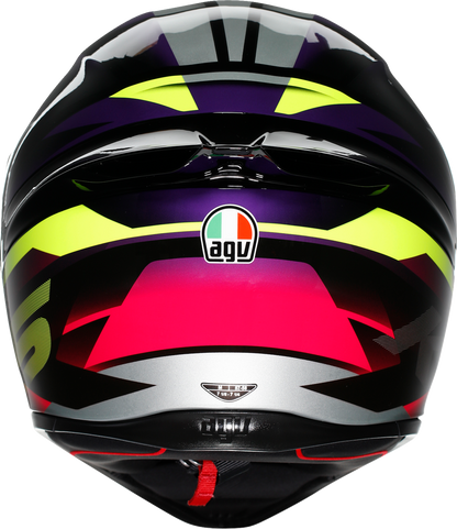 AGV K1 S Helmet - Fastlap - Black/Purple/Pink - 2XL 21183940180652X