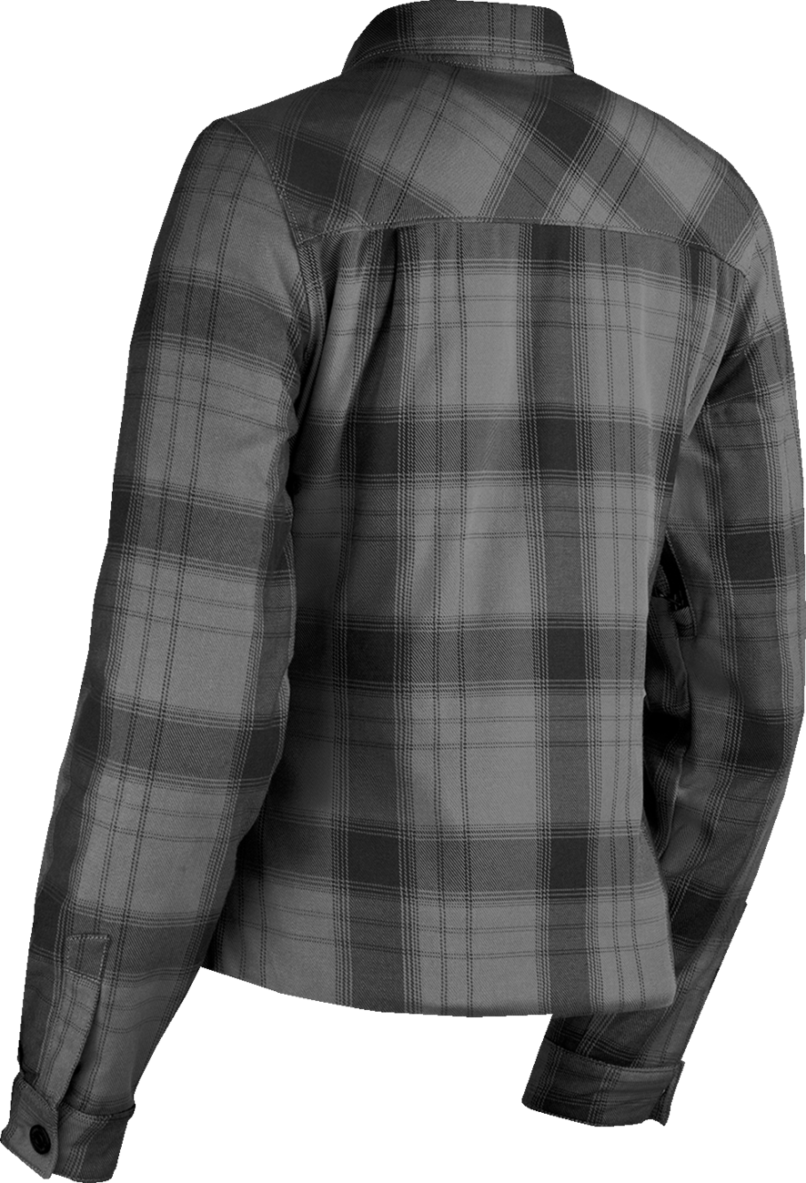 ICON Women's Fallblock Flannel™ Jacket - Black - Large 2822-1901