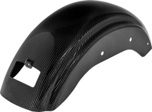 SADDLEMEN Rear Fender - Carbon Fiber/Gloss - FXLR/S/ST CF-818-29-001