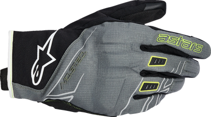 ALPINESTARS Moblast WP Gloves - Fur Gray/Black/Sulphur Yellow - 3XL 3520226-9352-3XL