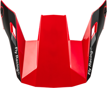Rayce Helmet Visor Red/Black/White Xs Lg