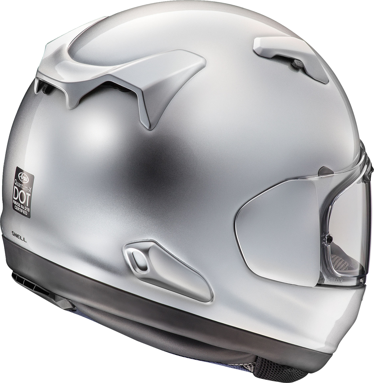 ARAI HELMETS Quantum-X Helmet - Aluminum Silver - Small 0101-18164