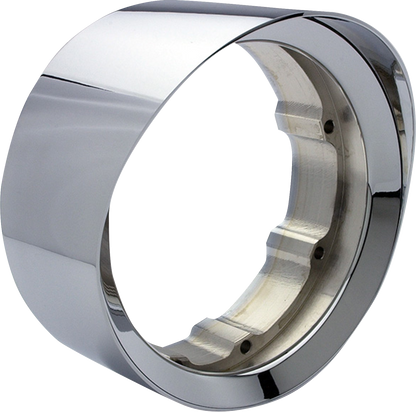 HEADWINDS Extended Headlight Bezel - 7" - Mariah - Chrome 1-7029MCA-0