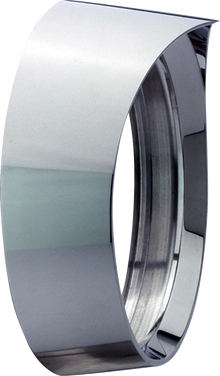 HEADWINDS Extended Headlight Bezel - 7" - Raven - Chrome 1-7128VCA