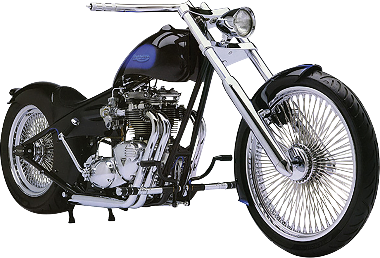 HEADWINDS Headlight Housing - 5-3/4" - Vampire Concours Rocket - Chrome 1-5900VCA