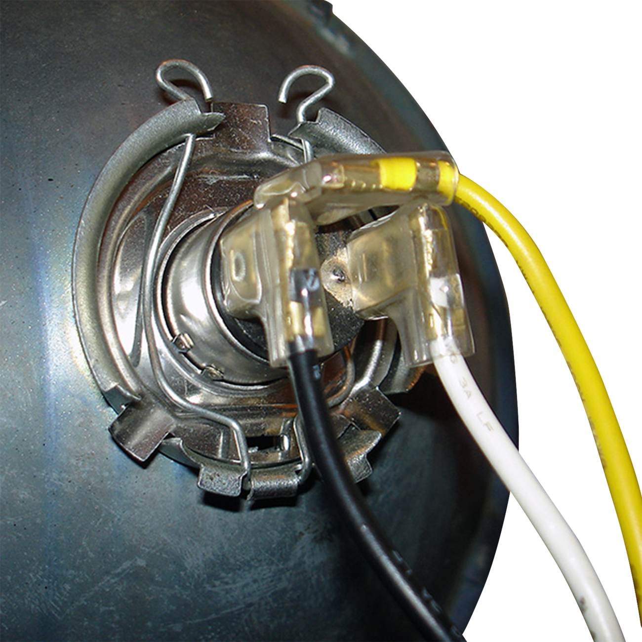 HEADWINDS Headlight Housing - 4-1/2" - Vampire Concours Bullet - Chrome 1-4500VCA
