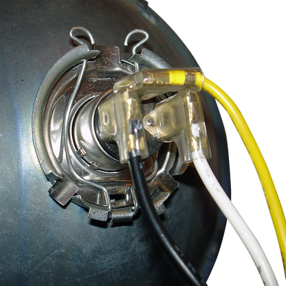 HEADWINDS Headlight Housing - 4-1/2" - Vampire Concours Bullet - Chrome 1-4500VCA