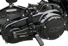 HAWG HALTERS Dominator Mid Controls - with Pegs - Black MCK-FC24AS-FK
