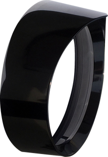 HEADWINDS Extended Headlight Bezel - 7" - Raven - Black 1-7128VZA