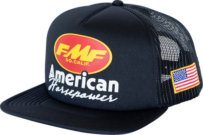 FMF Pony Power Trucker Hat - Black HO25196902BLK