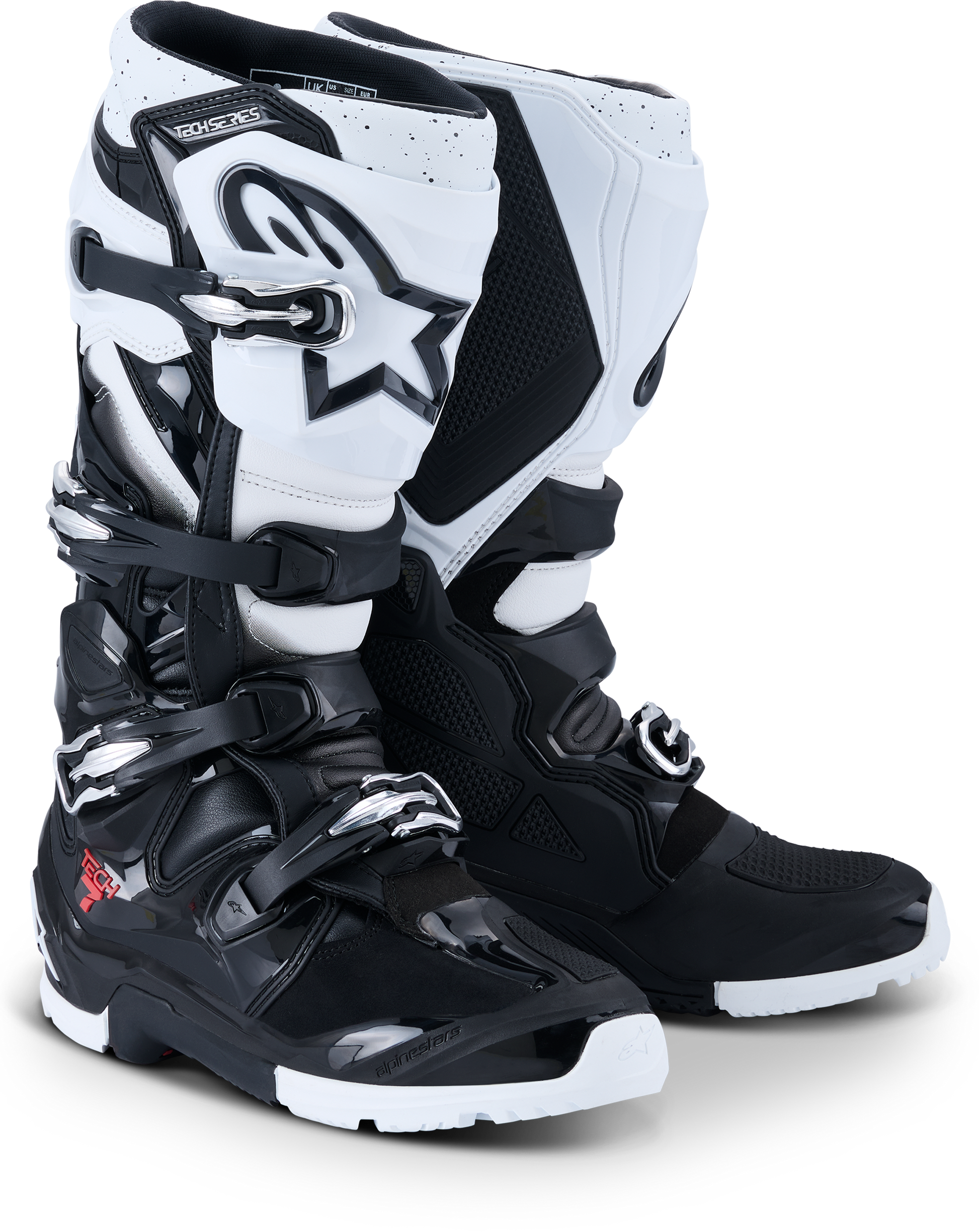 Tech 7 Enduro Black/White 11