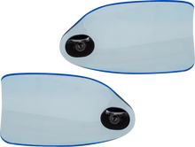 KLOCK WERKS Flare® Handguards - Harley-Davidson Cable Clutch - Blue Ice KWS-01-0128-CC