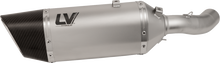 LEOVINCE LV-14 R Slip-On Muffler - Titanium - Kawasaki Z 900 15605TU