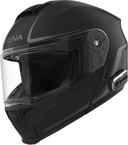 SENA Outrush 2 Mesh Modular Helmet - Matte Black - Medium OUTRUSH2-MB00M1